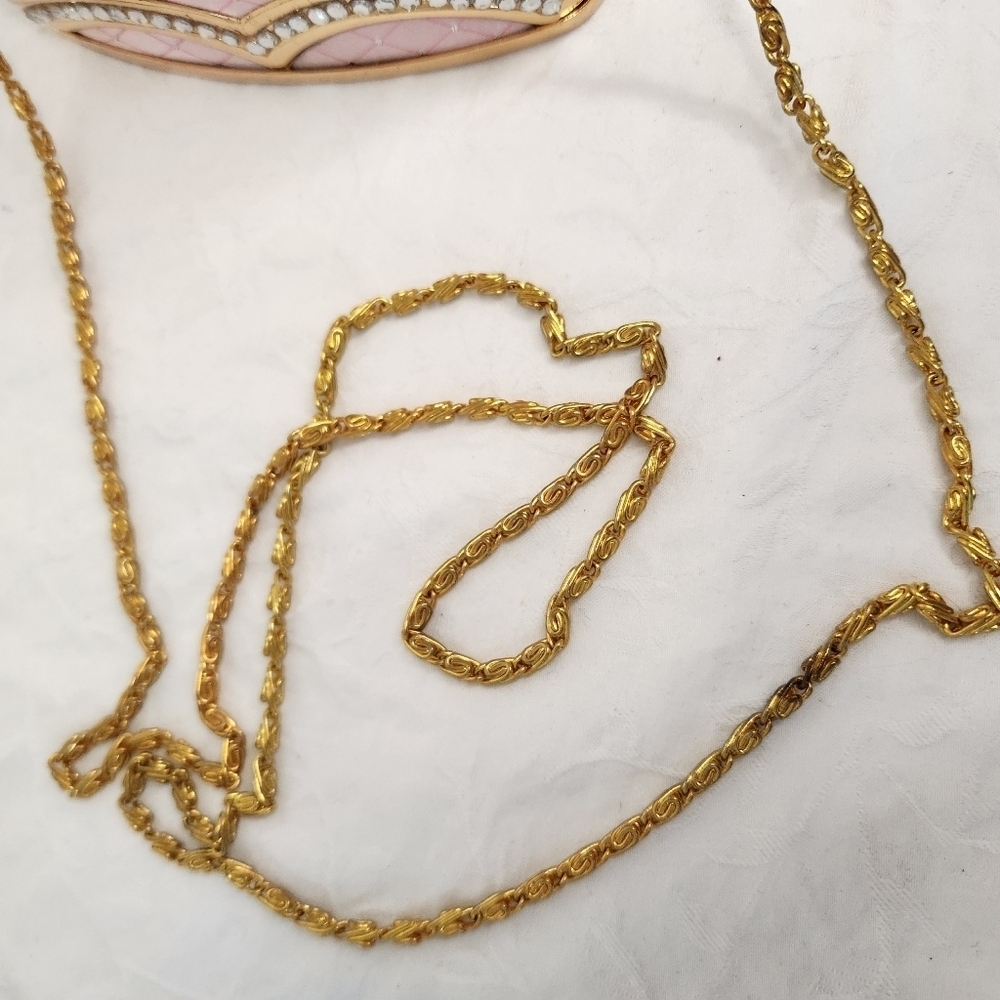 Vibtage Pink & Gold Cocktail Purse - Picture 10 of 14